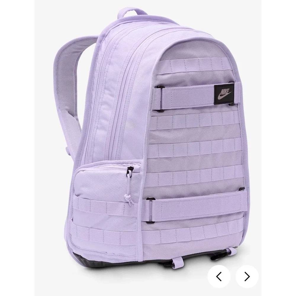 NEW Nike RPM Skateboard Backpack Lilac Bloom Purple 26L FD7544-512 School Bag - Picture 5 of 8